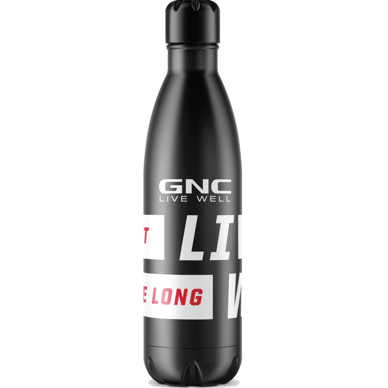 Stainless Steel Bottle - Black  | GNC